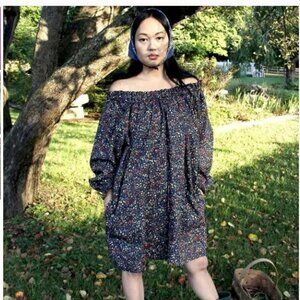 Doen Everild Dress in Donna Leigh Floral Print Liberty Fabric
